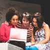 Pearl Mackie as Mia, Suzan Sylvester as Linda and Tiana Khan as Jenna