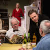 Ralph Watson as Brian Calder, Patience Tomlinson as Ros Calder, Nick Waring as Peter Calder and Keith Parry as Bob Farrow