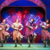 The Knights of the Round Table in Monty Python’s Spamalot at the Regent Theatre, Stoke