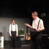 Luke Jasztal as Birowne, Ian Baksh as Longeville and Nigel Fyfe as Ferdinand