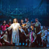 Glenn Carter and the company of Jesus Christ Superstar at the Theatre Royal, Nottingham