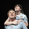 Mark Jordon as Gary and Sarah McDonald Hughes as Abi in Only Football