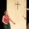 Natalie Radmall-Quirke as Erica White and Daniel O'Keefe as Benjamin Sinclair