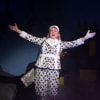 Dillie Keane as the golf mad good fairy