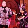 Adam Woodyatt as Chambers and Jenny-Ann Topham as the Wicked Queen