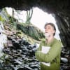 Peter Macqueen in Millican's cave