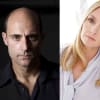 Mark Strong and Hope Davis
