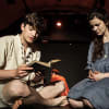 Henry Kombert as Hanus and Daisy Jorgensen as Alena