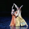 Qi Bingxue as Lady Yang and Wu Husheng as the Emperor in Shanghai Ballet's Echoes of Eternity