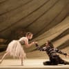 Jenna Roberts as Miranda and Iain Mackay as Prospero