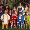 The cast of Snow White and the Seven Dwarfs at the New Victoria Theatre, Woking