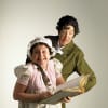 Maggie Fox and Sue Ryding from LipService Theatre in Mr Darcy Loses the Plot