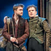 Daniel Radcliffe and Joshua McGuire in Rosencrantz and Guildenstern are Dead