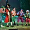 Andrew Agnew as Smee and Gary Turner as Hook and his crew