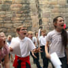 In 2017, pupils from Ryelands School performed inside Lancaster Castle with The Dukes