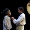 Sapphire Joy as Mary Brenham and Tim Pritchett as Ralph Clark in Our Country's Good