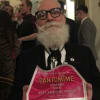 Paul Shriek with his Pantomime Award