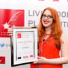 Katie Mulgrew, winner of the first Hope Playwriting Prize in 2015