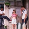 Joshua Asaré as Jamie, Phoebe Vigor as Leah and Ryan Anderson as Ste