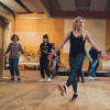 The company in rehearsal for Miss Littlewood
