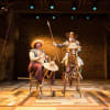 Rufus Hound as Sancho Panza and David Threlfall as Don Quixote in the 2016 production in the Swan Theatre, Stratford