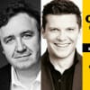 Mark Benton and Nigel Harman in Glengarry Glen Ross