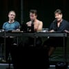 Maura Tierney, Scott Shepherd, Ari Fliakos and Greg Mehrten