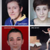 Top: Matthew Greenhough, Adam Hughes, Charlotte Josephine. Bottom: Ashleigh Nugent, Cameron Sharp, Jake Jarrett