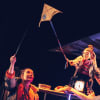 The Wrong Crowd's Kite with cast members Amy Blair and Elisa de Grey