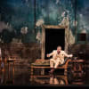 Daniel Goode (Basil), Jonathan Wrather (Henry) and Gavin Fowler (Dorian) in The Picture of Dorian Gray at Malvern Theatres