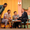 Miles Yekinni (Jim Brown), Matt Henry (Sam Cooke), Conor Glean (Cassius Clay) and Christopher Colquhoun (Malcolm X)