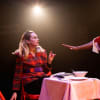 Meaghan Martin as Melissa Steam and Adrian Richards as Chris