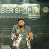Demmy Ladipo in Barber Shop Chronicles at the Roundhouse