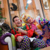 Craig Hollingsworth and Iain Lauchlan as Simon and Matilda Pudding