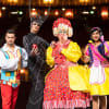 The cast of Snow White and the Seven Dwarfs at Manchester Opera House