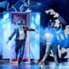 Bryony Corrigan (Spitzmaus), Henry Shields (Sophisticato) and Nancy Zamit (Bear)