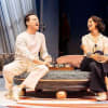 Andrew Scott and Indira Varma in Present Laughter