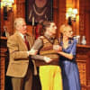 Tony Boncza, Oliver Gully and Anna Andersen in The Mousetrap