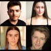 Top: Becky Lindsay, Jack Breedon, Emily Corless, Lucy Marie Curry. Bottom: Kieron Michael, Chloe Jane Millar, Benjamin Michael Smith, Jackson Watson