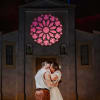 Adam Gillian and Emma Dougan as Romeo and Juliet