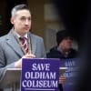 Paul Fleming (Equity General Secretary) criticises the Arts Council’s decision making at a press conference held outside ACE headquarters in Manchester following crunch talks last Thursday