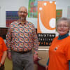 Carole Garner (secretary), Stephen Walker (chair) and Jeanette Hamilton (vice-chair) at the Fringe’s annual meeting