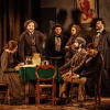 Rory Kinnear (centre) and the Cast of Young Marx