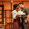 Deborah Ayorinde as Julia and David Walmsley as Herman