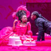 Tara Tijani (Lady Teazle) and Stefan Adegbola (Joseph Surface)
