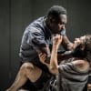 Jude Owusu as Bosola and Jodie Whittaker as The Duchess