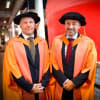 Looking to the future with caution: Curve’s artistic director Nikolai Foster and chief executive Chris-Stafford