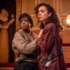 Gabrielle Brooks as Innogen and Nadi Kemp-Sayfi as Posthumus Leonata