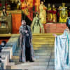Yusif Eyvazov (Calaf) and Anna Netrebko (Turandot)