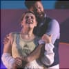 Sian Dicker (Mirandolina, the landlady) and Samuel Pantcheff (Fabrizio)